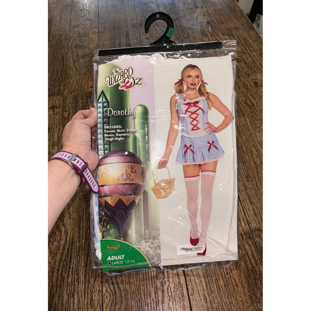 NEW 2025 spirit halloween dorothy wizard of oz adult large